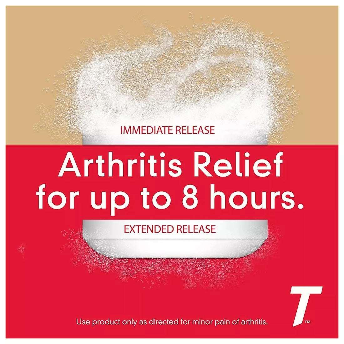Tylenol 8 HR Arthritis Pain Extended Release Caplets, 650 mg, 290 Count