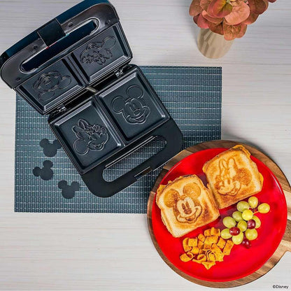 Uncanny Brands Disney Mickey and Minnie Mouse Sandwich Maker
