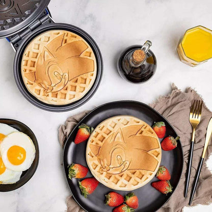 Uncanny Brands Sonic the Hedgehog Waffle Maker