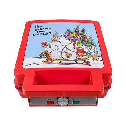 Uncanny Brands The Grinch Deluxe Waffler