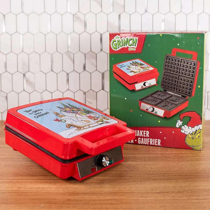 Uncanny Brands The Grinch Deluxe Waffler