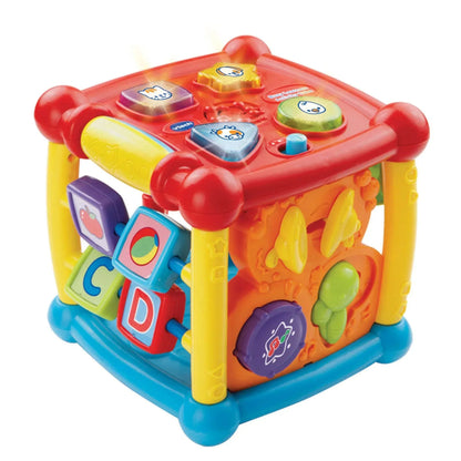 VTech Baby Busy Learners Activity Cube - Interactive Learning Toy for Infants & Toddlers