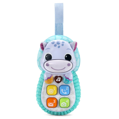 VTech Baby Hello, Hippo! Soft Phone Plastic, Plush Baby and Toddler Toys