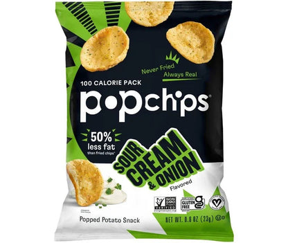 Popchips Variety Pack, 0.8 oz (30-pk)