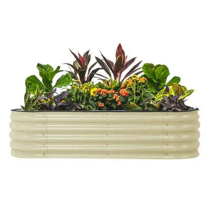 Vego Garden 14” Tall 6 in 1 Modular Metal Raised Garden Bed Kit