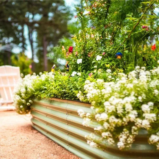 Vego Garden 14” Tall 6 in 1 Modular Metal Raised Garden Bed Kit