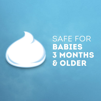 Vicks BabyCream, Soothing Non-Medicated Vapor Cream for Babies with Aloe Vera, 3 oz