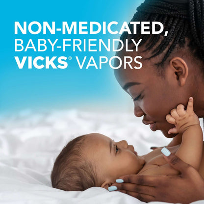 Vicks BabyRub, Non-Medicated Baby Chest Rub Ointment with Soothing Eucalyptus, Lavender 1.76 oz