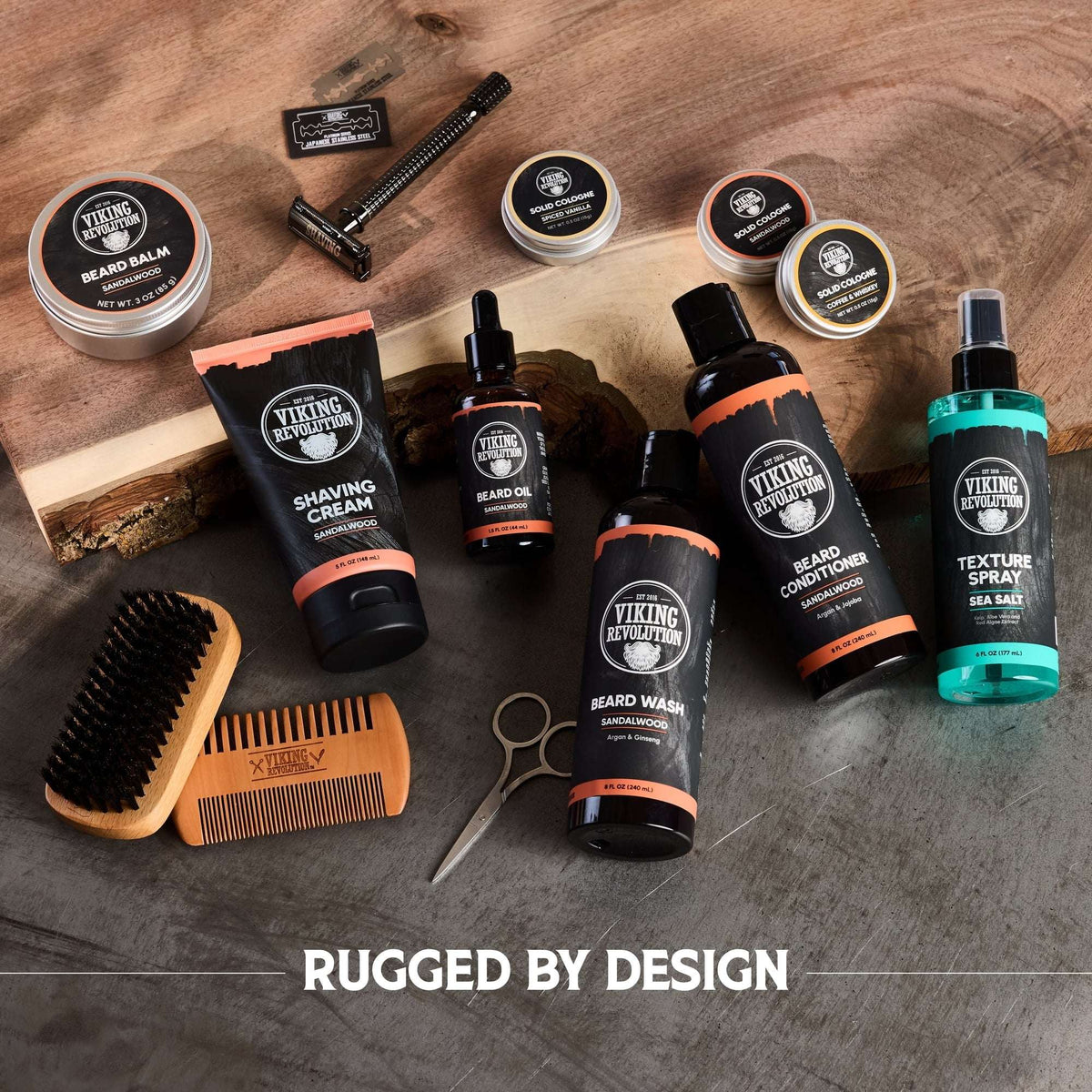 Viking Revolution, Shave Cream Sandalwood, 5 fl oz.