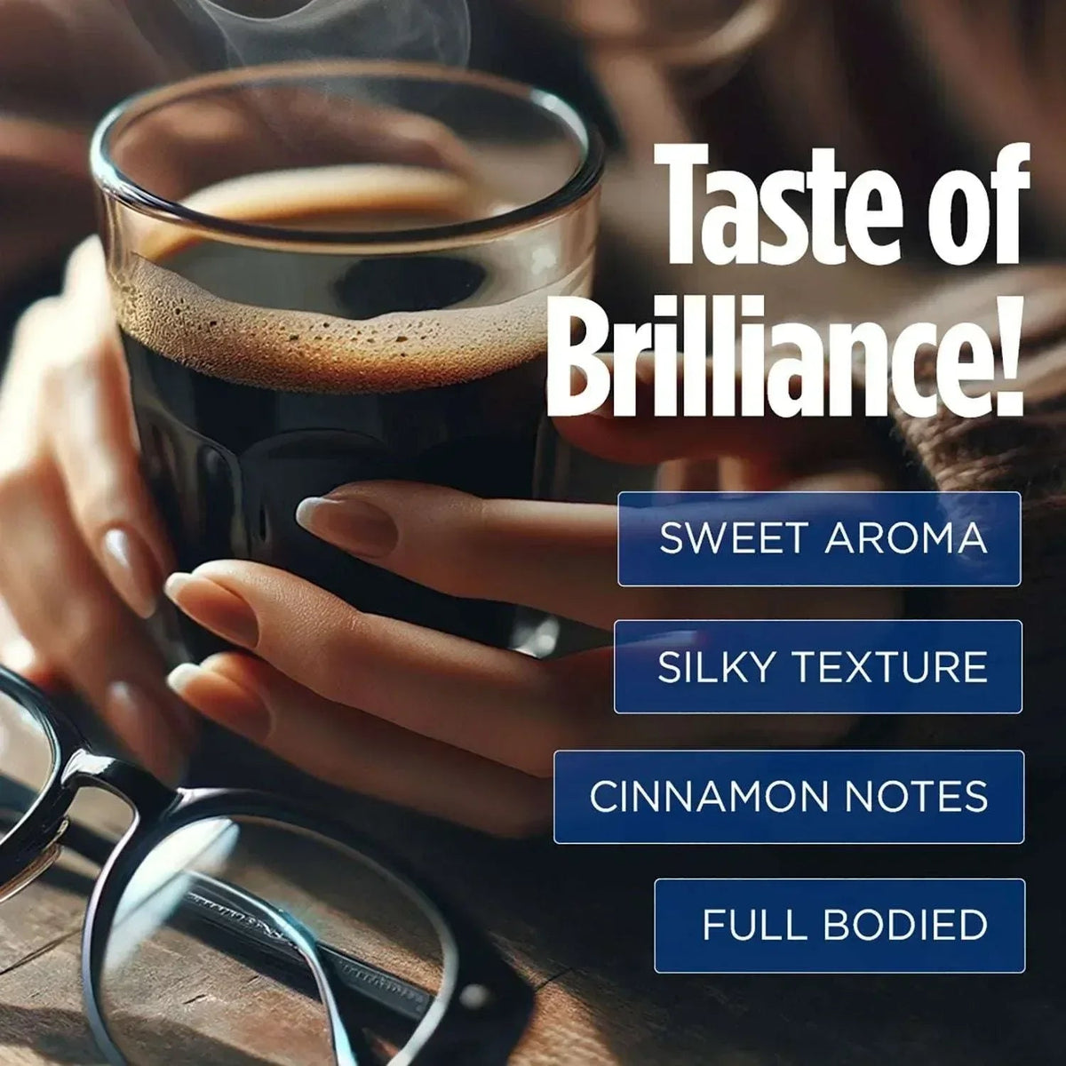 VitaCup Medium-Dark Roast Single Serve Coffee Pods, Genius Blend 60 ct.