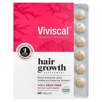 Viviscal, Hair Growth Supplement, 60 Tablets