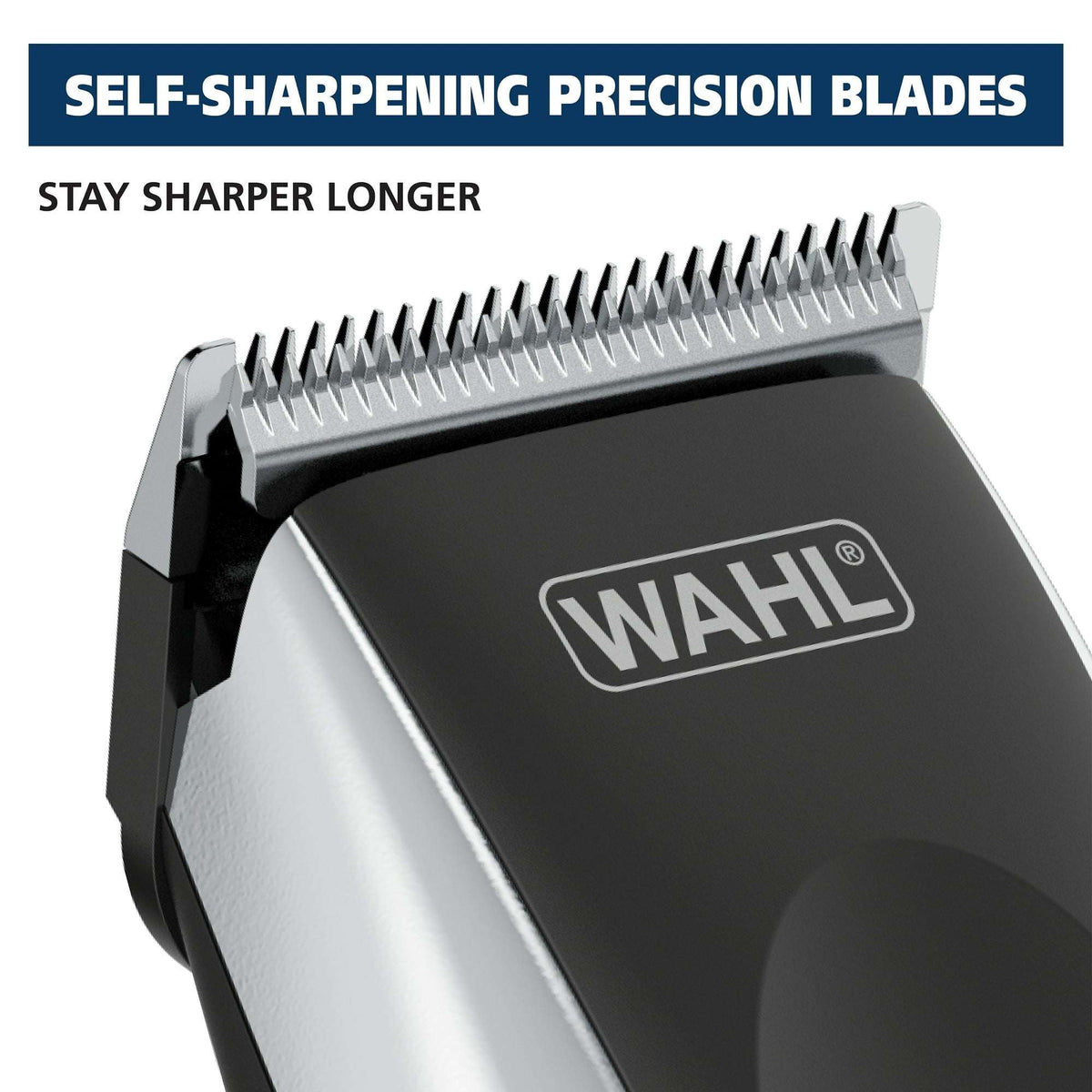 Wahl Haircut & Beard Cordless Trimmer Kit, Men or Women, 22pc, Black - 9639-2201