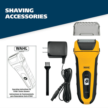 Wahl Life Proof Foil Shaver for Men, Electric Shaver, Rechargeable Waterproof Wet/Dry #7061-100