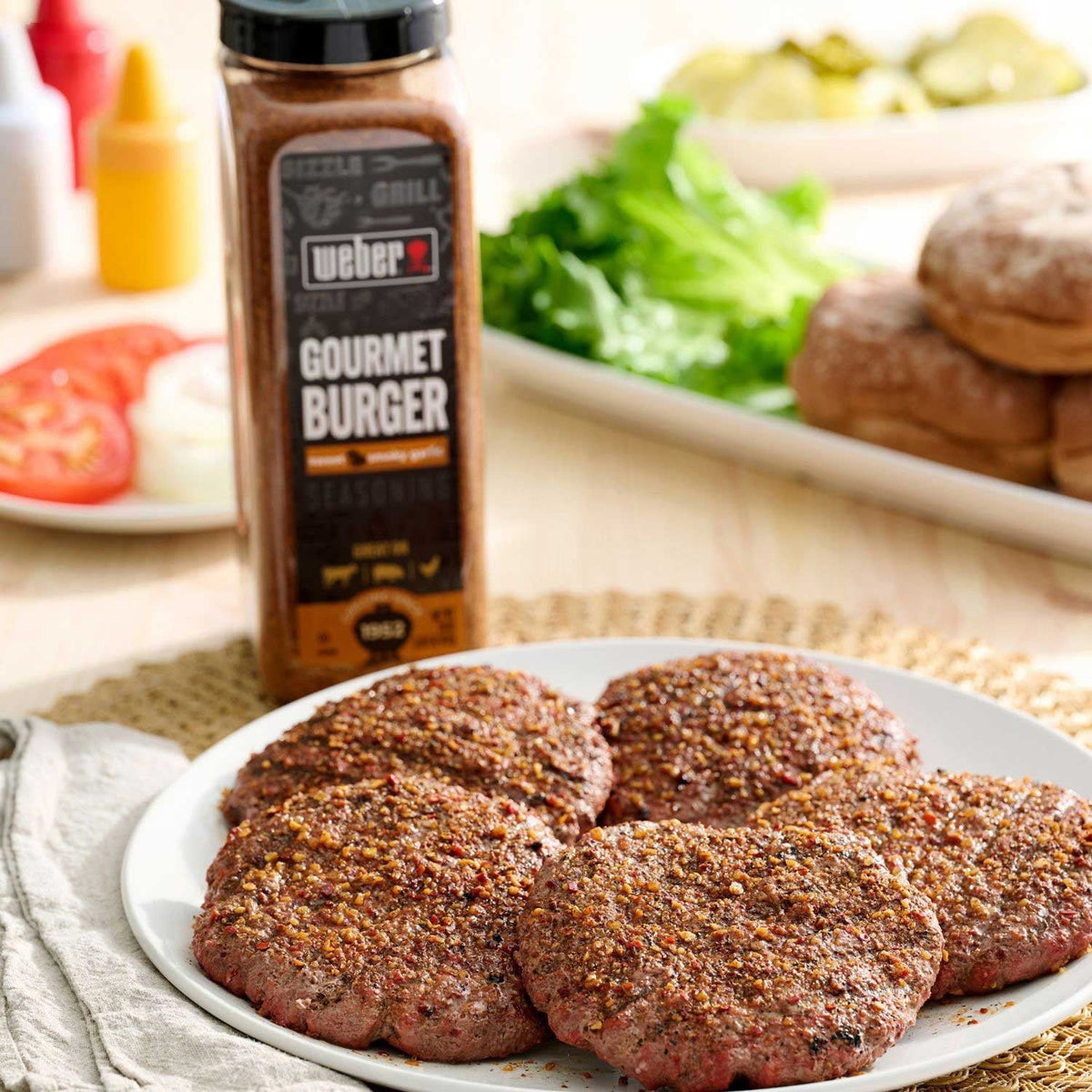 Weber Gourmet Burger Seasoning, 29 oz.