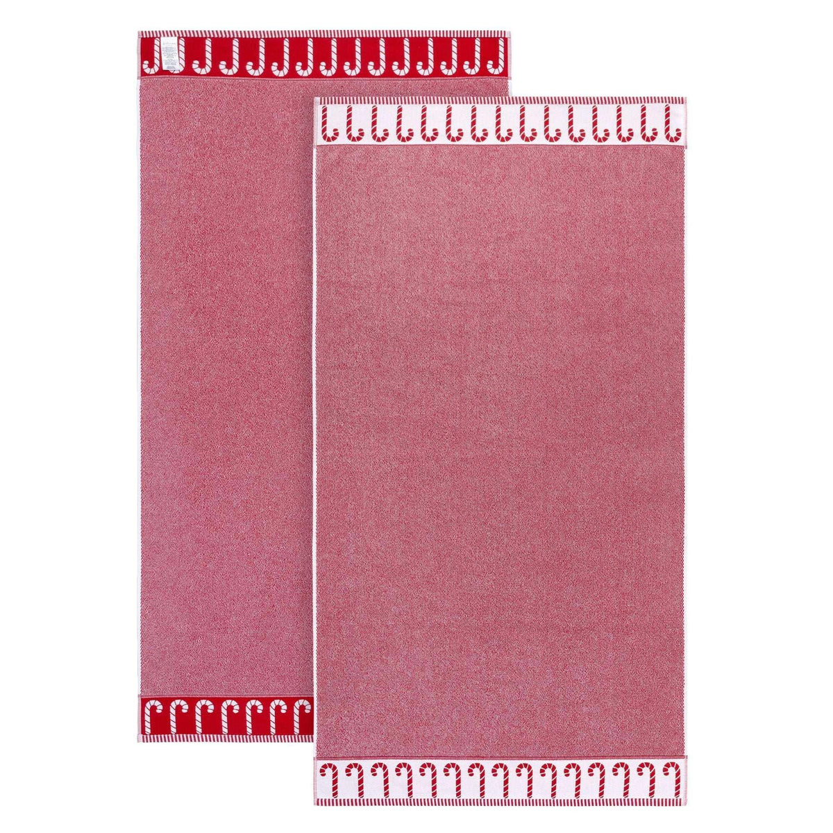 WelHome Holiday Bath Towels, 2-pack