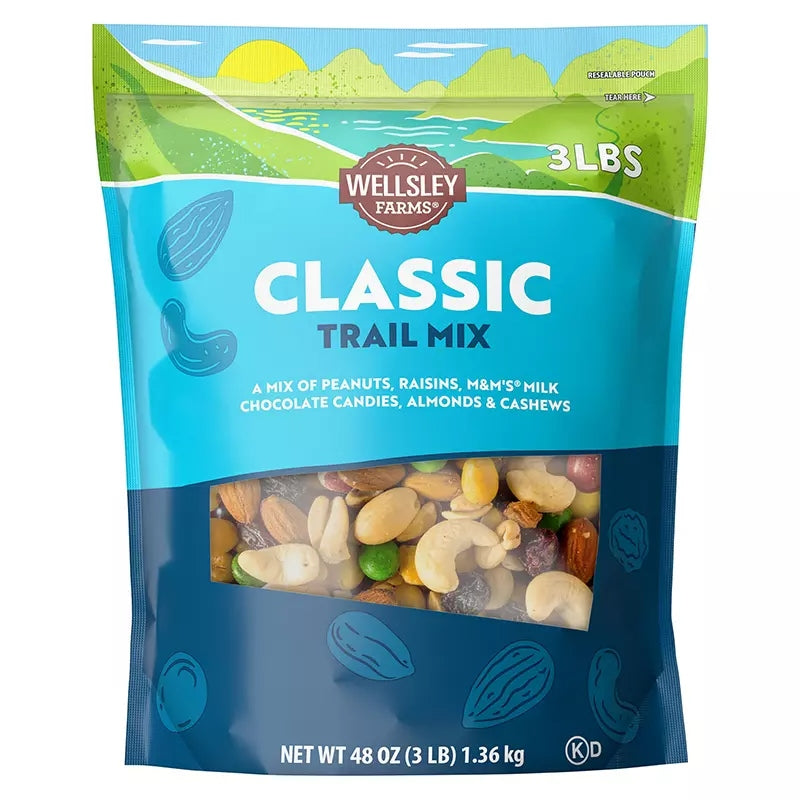 Wellsley Farms Classic Trail Mix, 48 oz.
