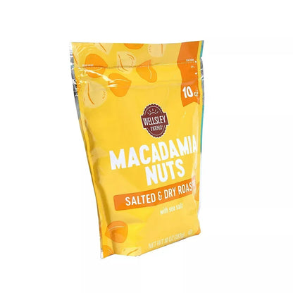 Wellsley Farms Macadamia Nuts with Sea Salt, 10 oz.