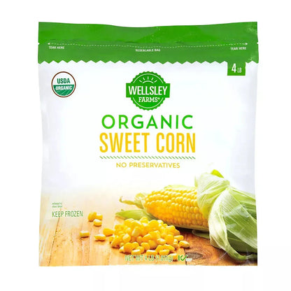 Wellsley Farms Organic Sweet Corn, 4 lbs.