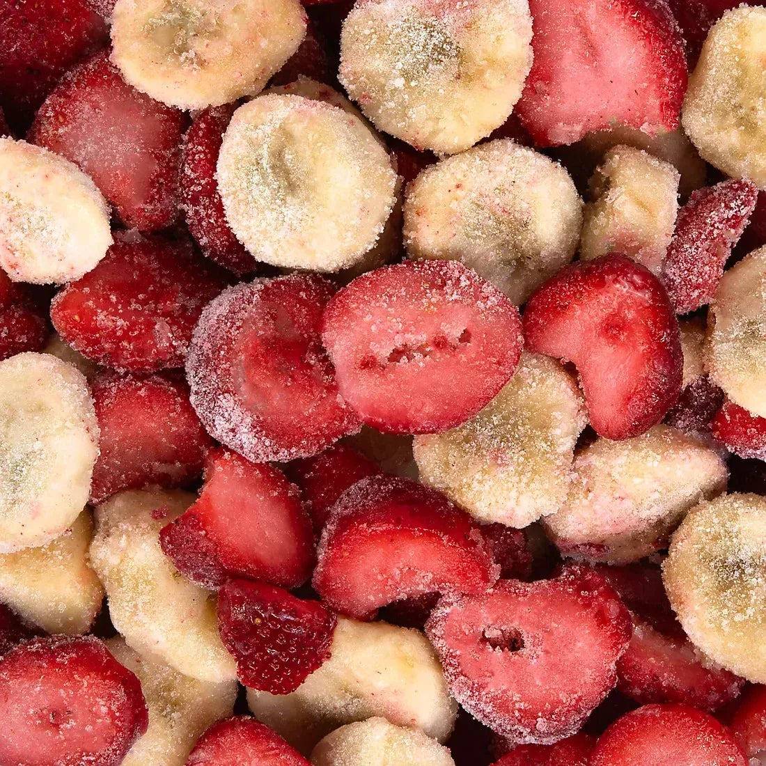 Wellsley Farms Sliced Strawberry and Banana Blend, 3 lbs.