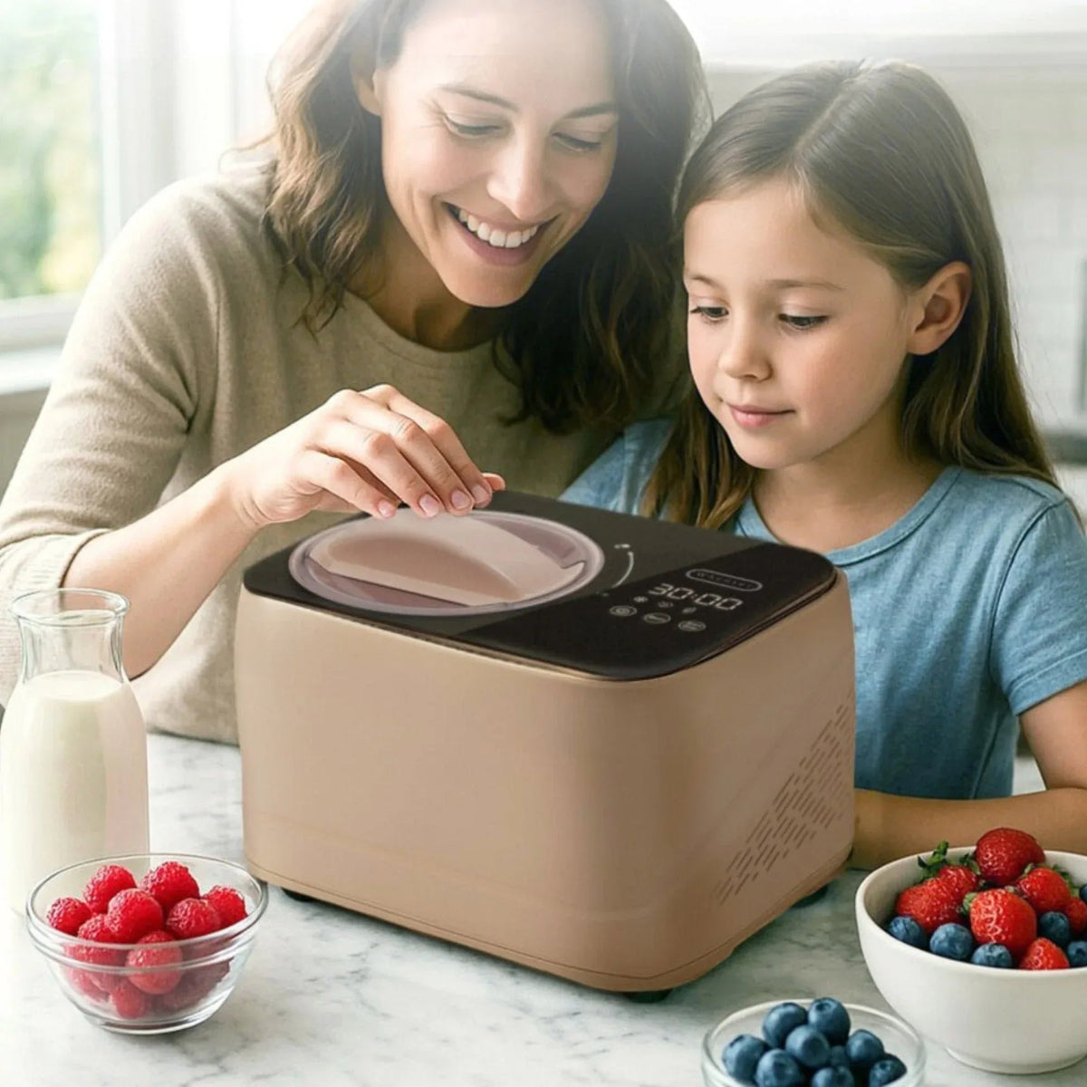 Whynter 0.8 Qt Personal Compact Automatic Ice Cream Maker