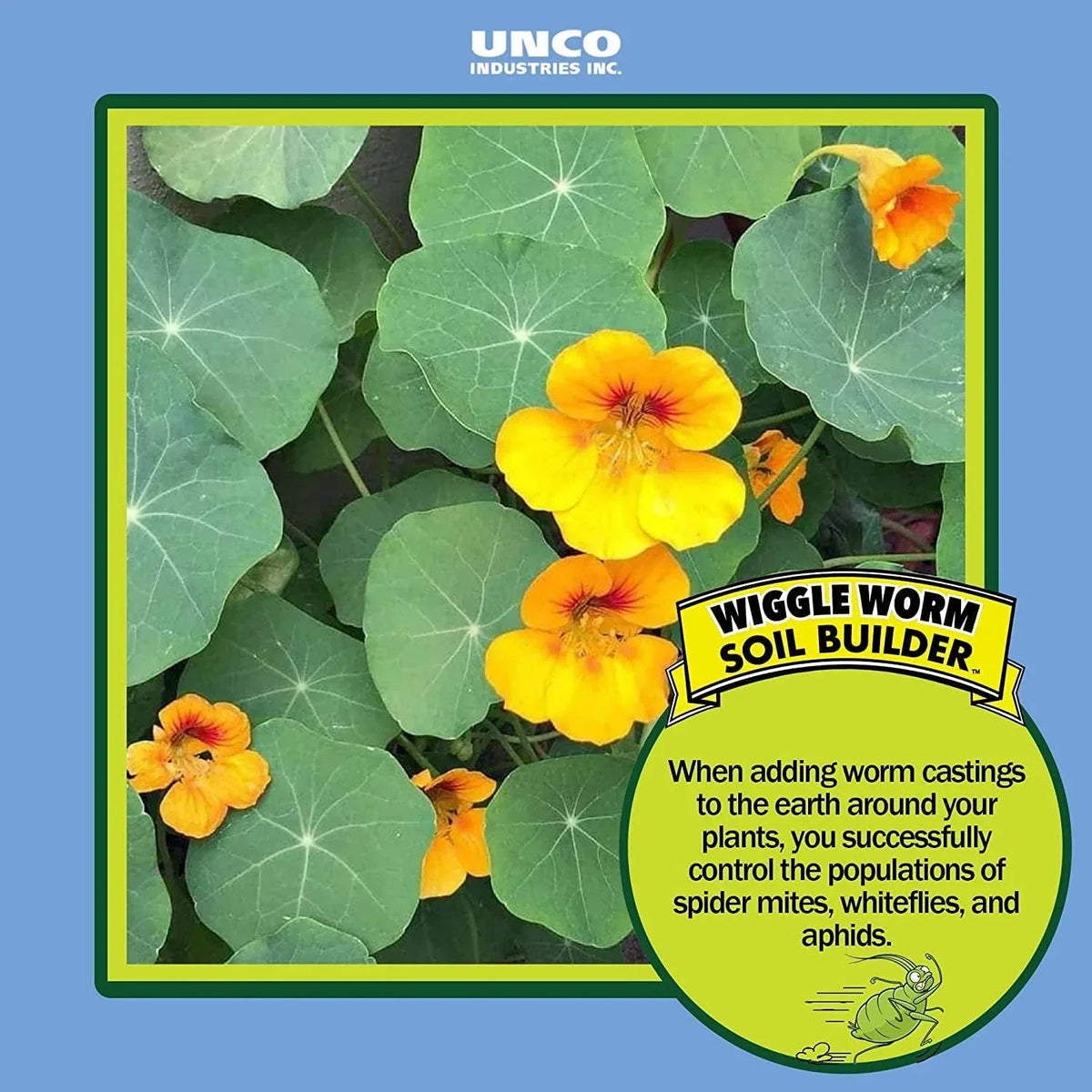 Wiggle Worm Pure Organic Worm Castings - All-Natural Fertilizer for Indoor & Outdoor Plants, Odor-Free, Ideal for Vegetables, Flowers, and Gardens (12 lbs)
