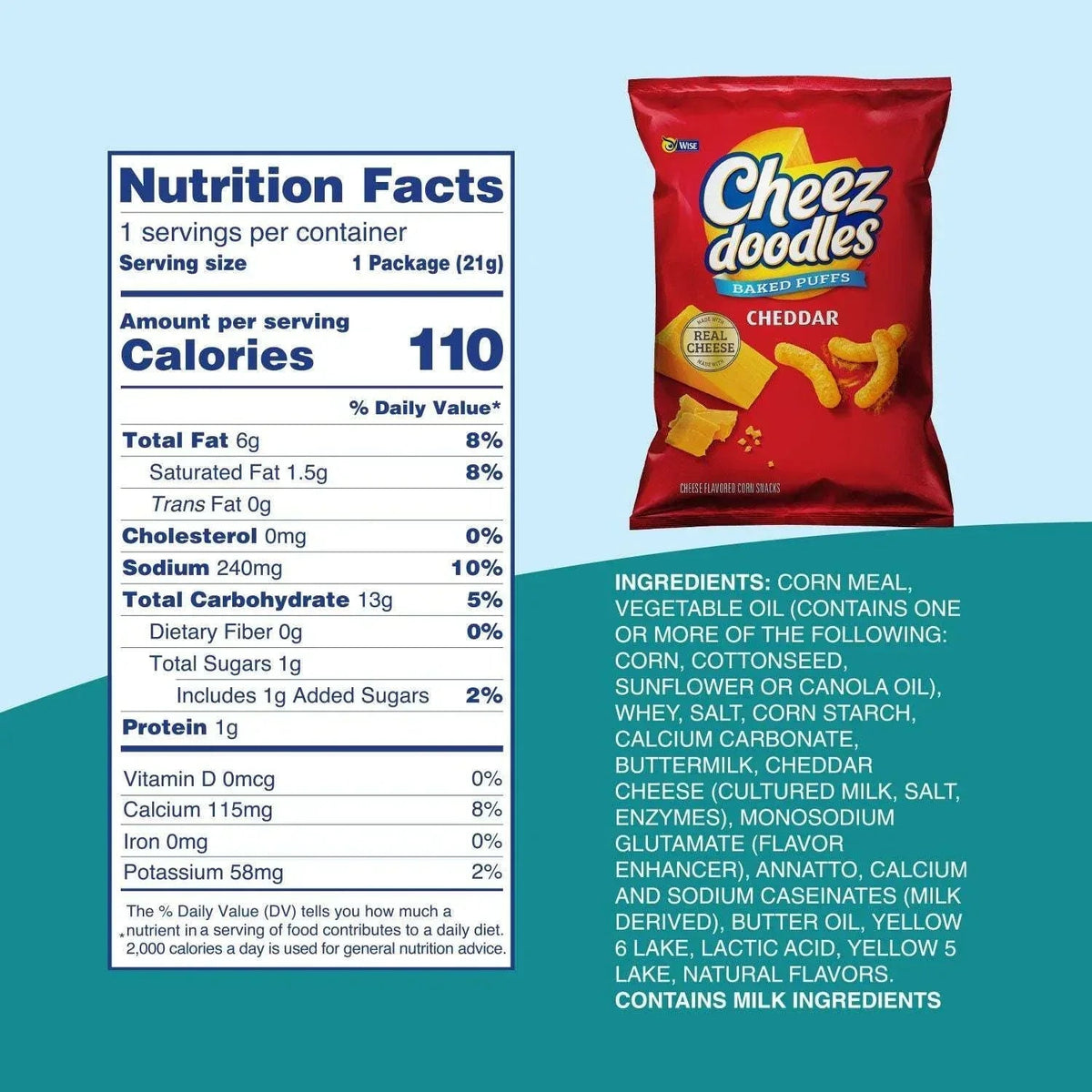 Wise Variety Pack Snacks, 50 pk.