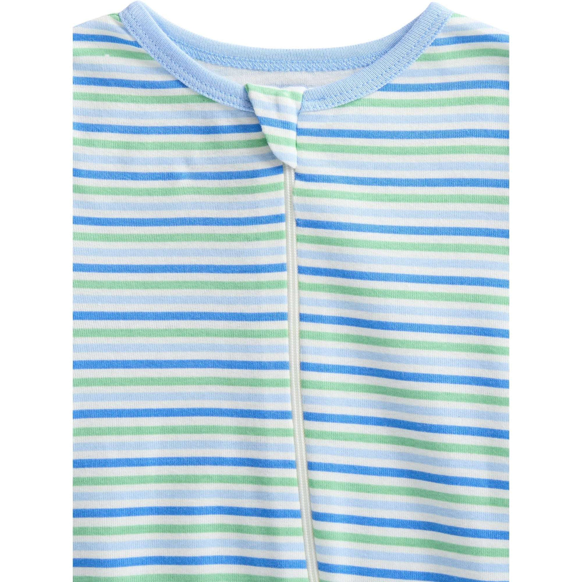 Wonder Nation Organic Cotton Baby Unisex Zip Front Footed Sleep N Play Pajamas, 3-Pack, Sizes Preemie-6/9 Months