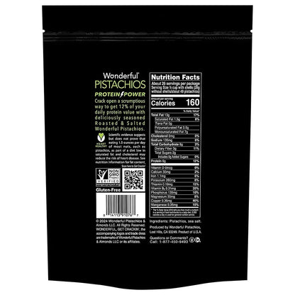 Wonderful Pistachios, In Shell Roasted & Salted Nuts, Resealable Bag, 48oz.