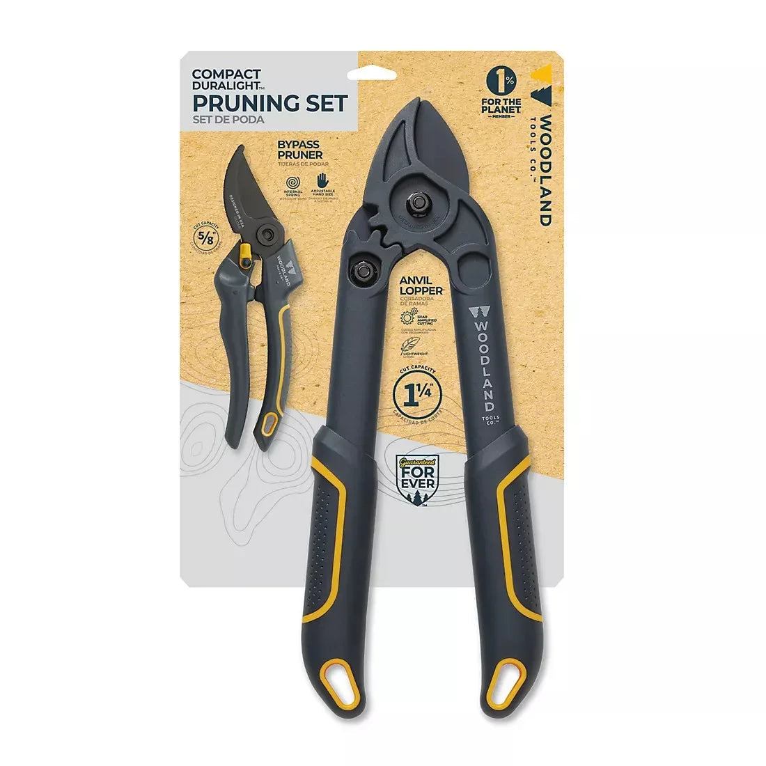 Woodland Tools Co. Duralight Lopper and Pruner Set