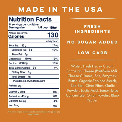 Yo Mama's Low-Carb No Sugar Added Alfredo Sauce, 16 oz., 3 pk.