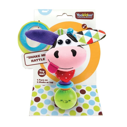 Yookidoo 'Shake me' Rattle Cow