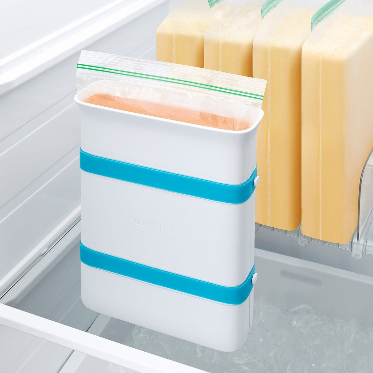 YouCopia Freezer Food Block Maker, 3-Piece Set