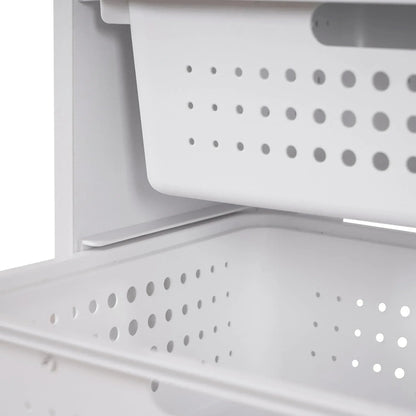 Your Zone Kids Sliding Bin Organizer with 4 Storage Bins
