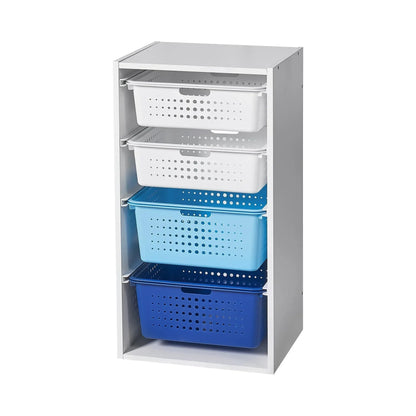 Your Zone Kids Sliding Bin Organizer with 4 Storage Bins