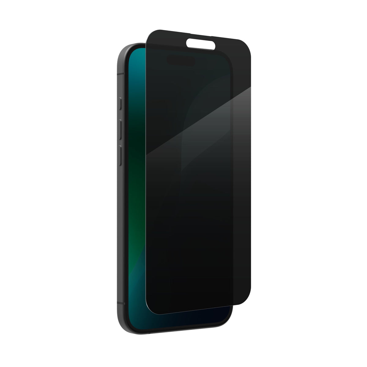 ZAGG InvisibleShield – Apple iPhone 16 & iPhone 15 Glass Shield Privacy Screen Protector, Easy Installation with Precise Install Tray, 3x Stronger Glass, Impact & Scratch Protection