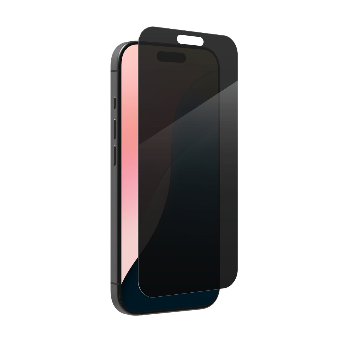 ZAGG InvisibleShield – Apple iPhone 16 & iPhone 15 Glass Shield Privacy Screen Protector, Easy Installation with Precise Install Tray, 3x Stronger Glass, Impact & Scratch Protection