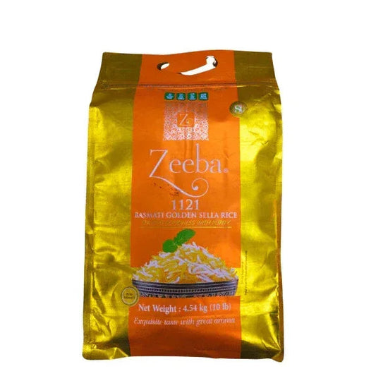 ZEEBA 1121 BASMATI GOLDEN SELLA RICE 10LB