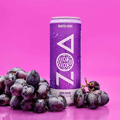 ZOA Zero Sugar Energy Drinks with Electrolytes, Vitamin C, Amino Acids, B-Vitamins, Made with Green Tea Caffeine, Sugar-Free Variety Pack- Four Flavors, 12 Fl Oz Cans (12-Pack)