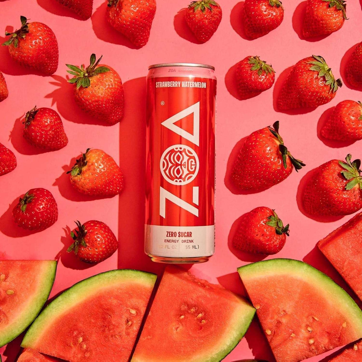 ZOA Zero Sugar Energy Drinks with Electrolytes, Vitamin C, Amino Acids, B-Vitamins, Made with Green Tea Caffeine, Sugar-Free Variety Pack- Four Flavors, 12 Fl Oz Cans (12-Pack)