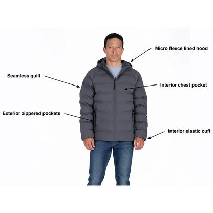 ZeroXposur Men's Puffer Jacket