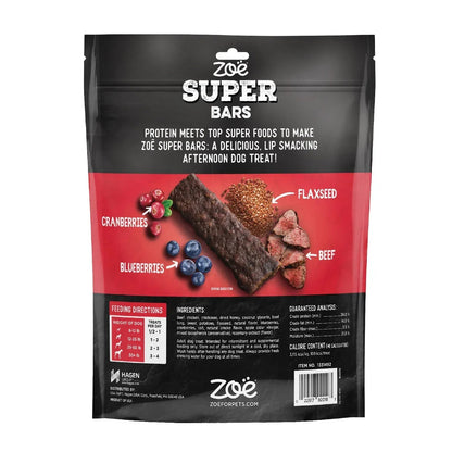 Zoe Super Bars Beef Recipe 2lb Bag