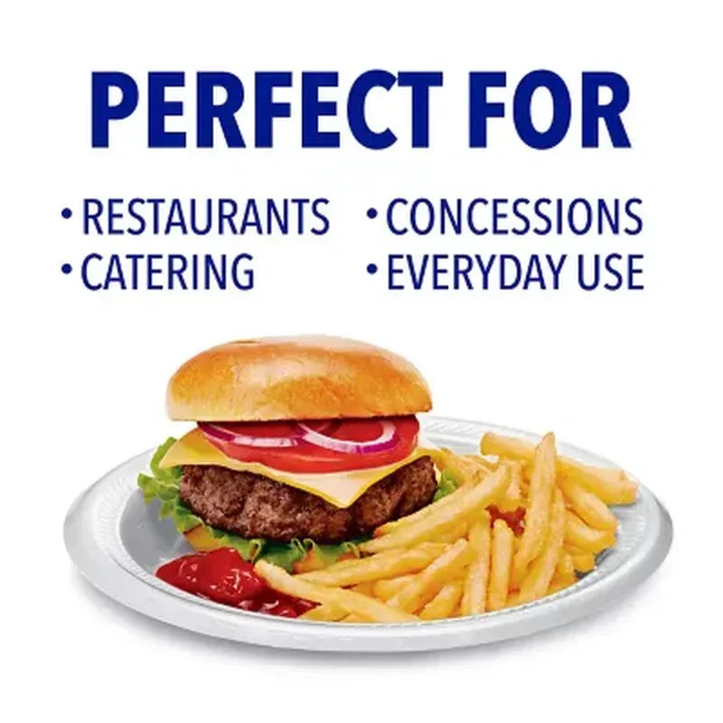 Hefty Supreme Foam Disposable Lunch Plates, 8 7/8" (250 Ct.)