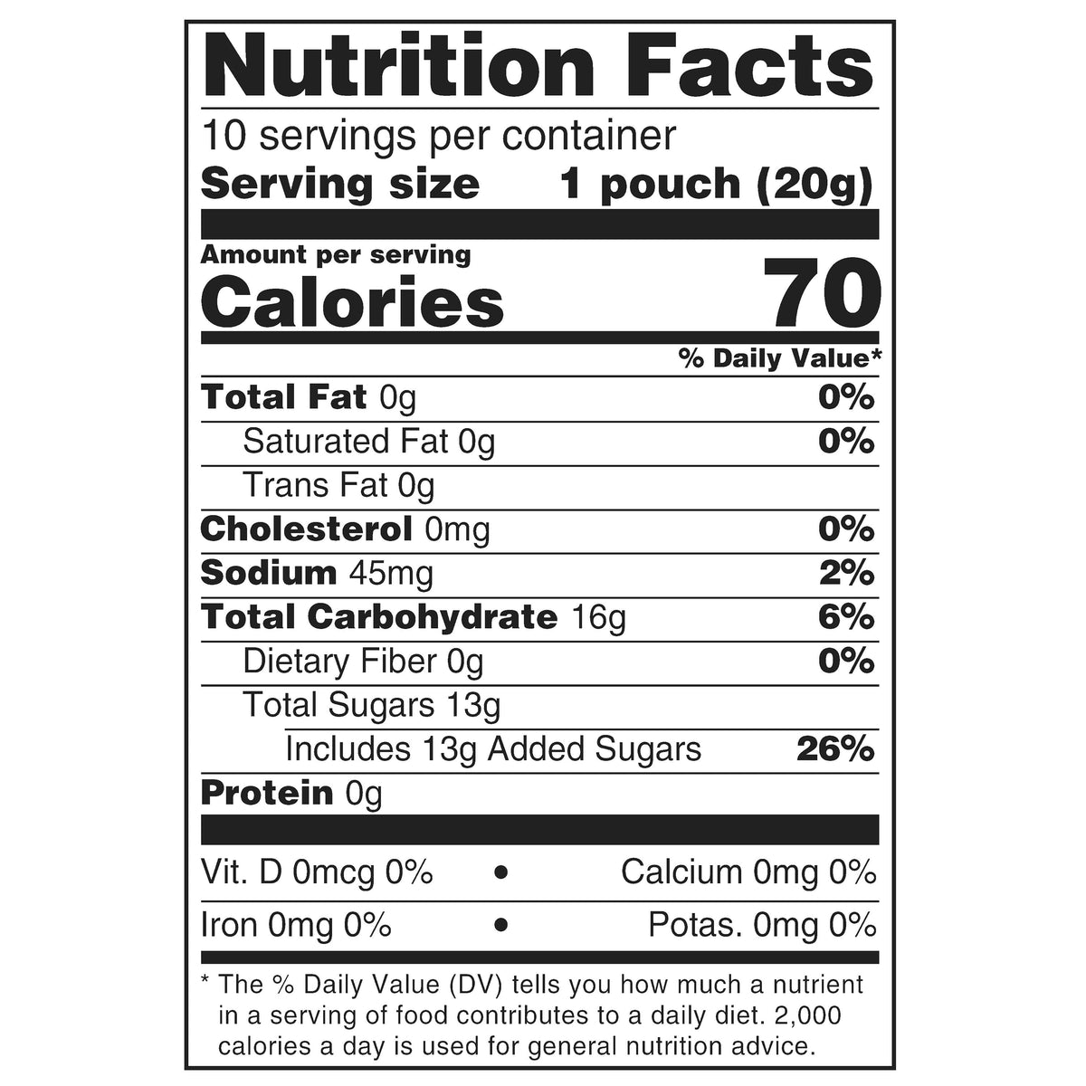 bettergoods Organic Mixed Berry Fruit Snacks, 0.7 oz, 10 Count