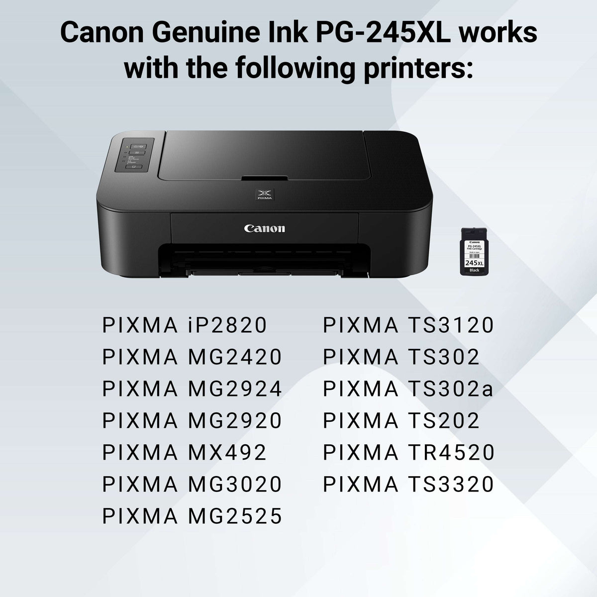 Canon PG-245 XL High Yield Black Ink Cartridge
