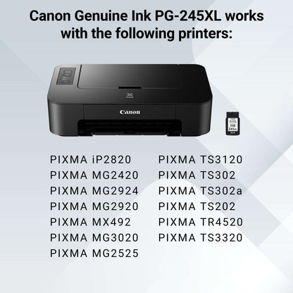 Canon PG-245 XL High Yield Black Ink Cartridge
