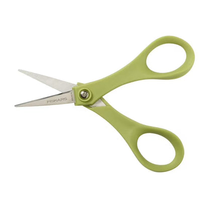 Fiskars 5" Everyday General Purpose Cutting Scissors, Green