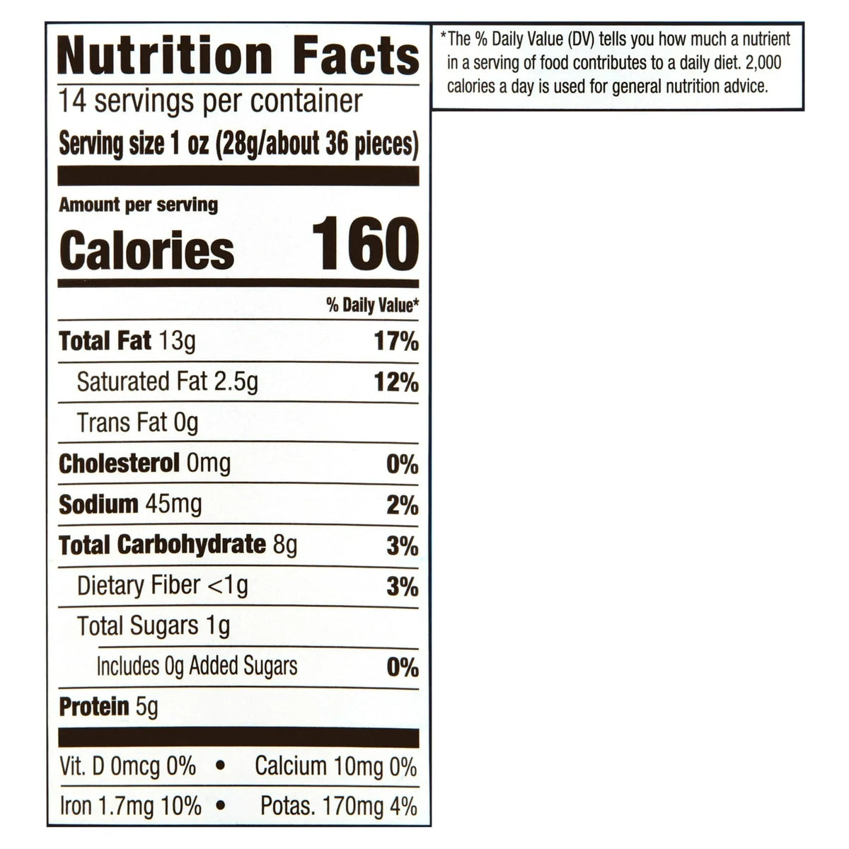 Great Value Lightly Salted Cashew Halves & Pieces, 14 oz