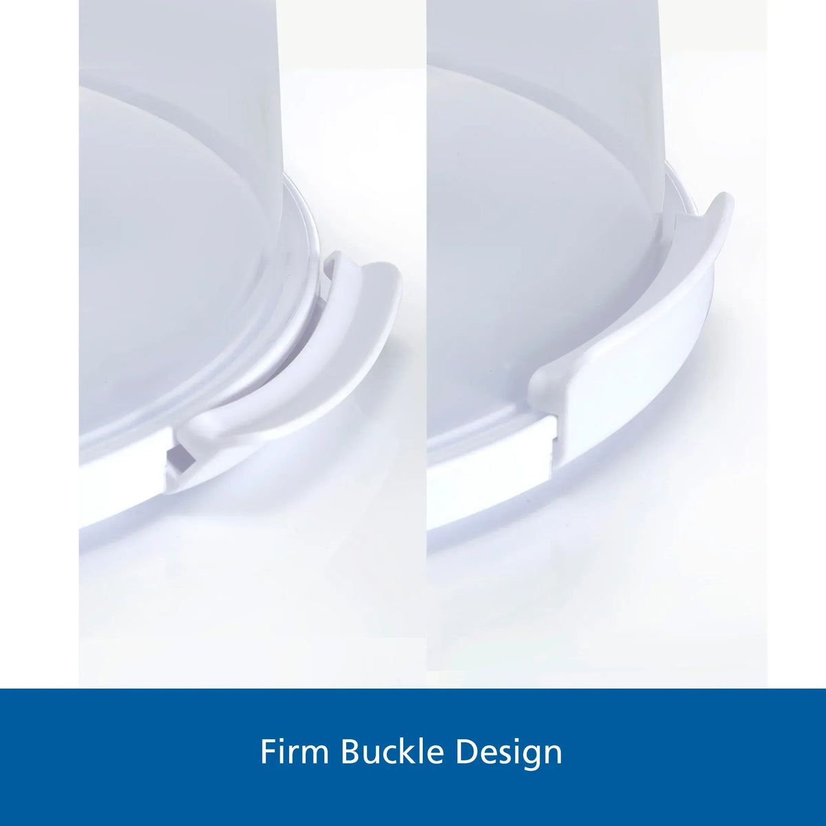 Mainstays 12 inch Clear Cake Carrier with 2pk 9 inch Gray Round Pans, Carbon Steel