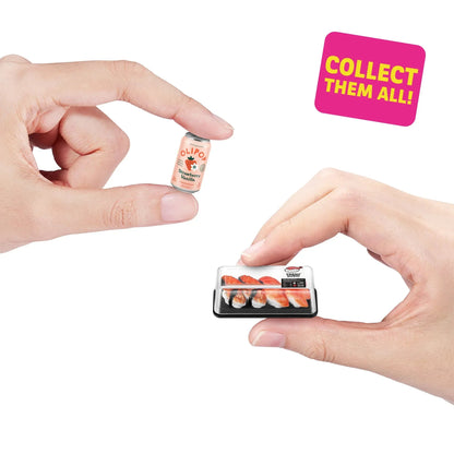 (Pack of 5) Mini Brands Fill the Fridge S1 Blindbox Capsule, Collectible Unbox Surprise Toy for Kids, Teens & Adults Ages 3+ by ZURU