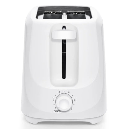 Mainstays 2-Slice Toaster with 6 Shade Settings and Removable Crumb Tray